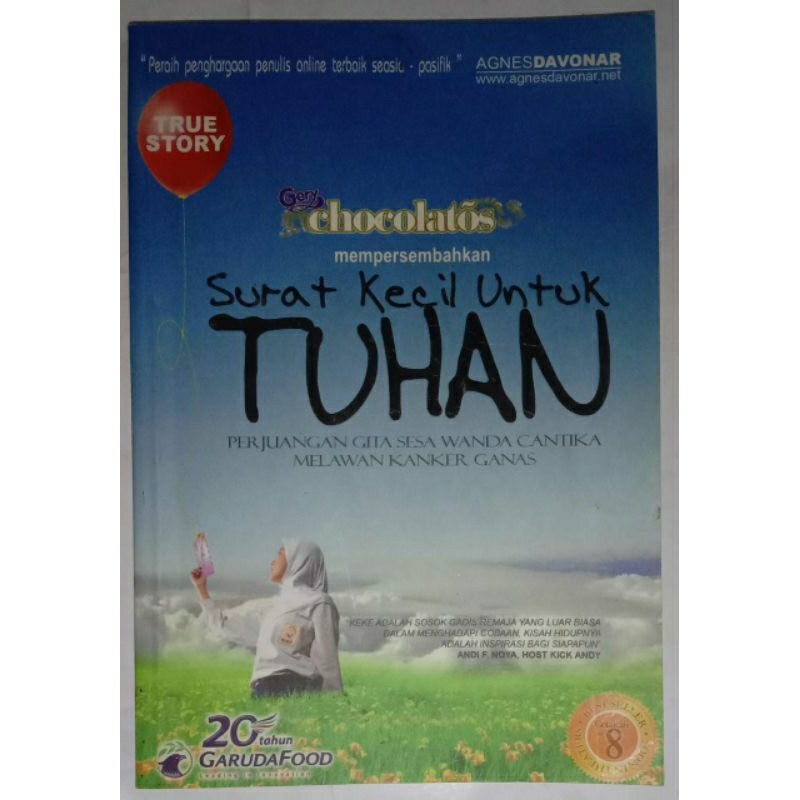 Jual Surat Kecil Untuk Tuhan By Agnes Davonar Original Shopee Indonesia 