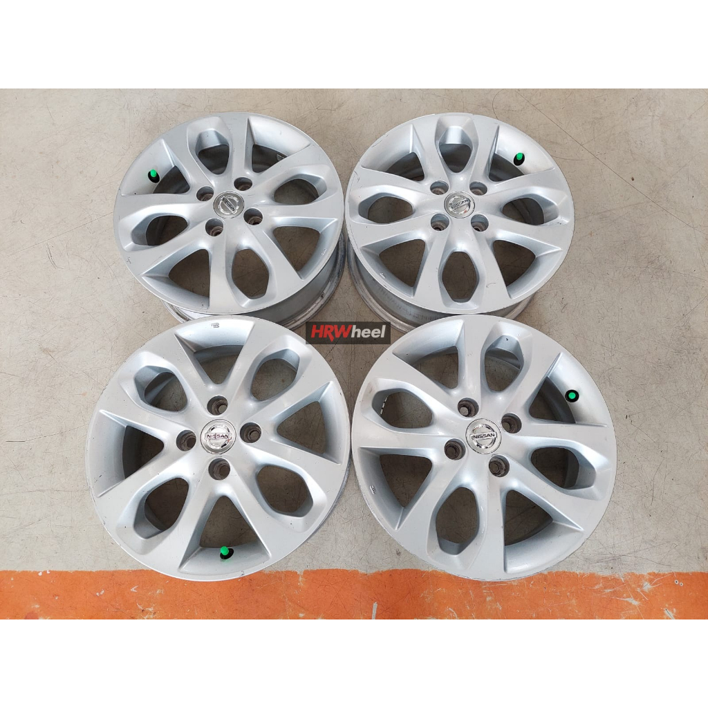 Jual Velg Bekas Original Nissan March Ring Pcd X Bisa Buat Mobil Datsun Shopee Indonesia