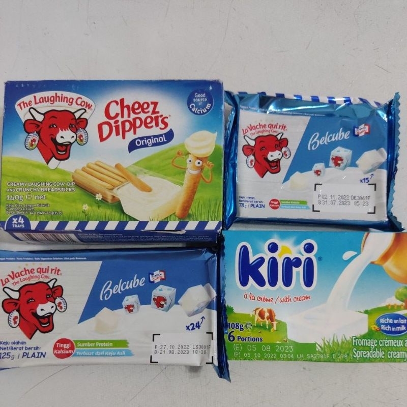 Jual keju mpasi belcube cheese 125 / kwju cube mini cubes cheese / the