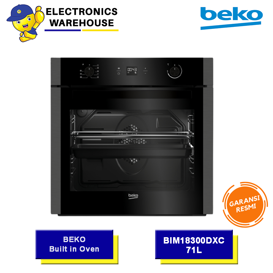Jual Beko Built In Oven 71 Liter BIM18300DXC Oven Listrik Tanam