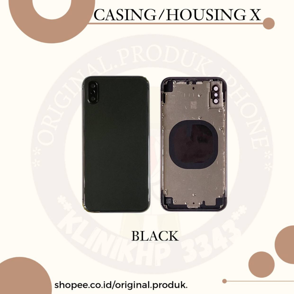 Jual CASING / HOUSING IP X NEW BARU FULLSET ORIGINAL | Shopee Indonesia