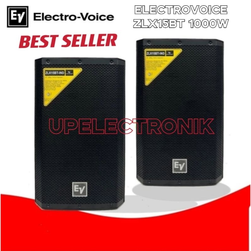 Jual SPEAKER AKTIF ELECTROVOICE EV ZLX 15 BTIND 1000W BLUETOOTH TWS