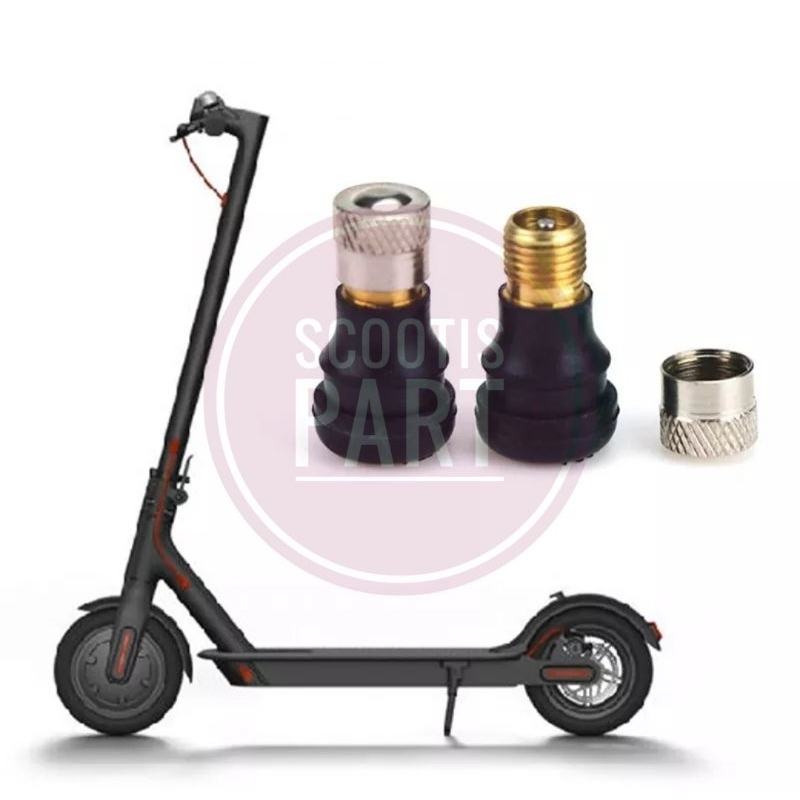 Sollbry 2pcs Inflatable Valve Adapter For Xiaomi M365 Pro Pro2 1S Max G30 Electric Scooter Tire Extension For Mtb Road Bike Motorcycle 85577123