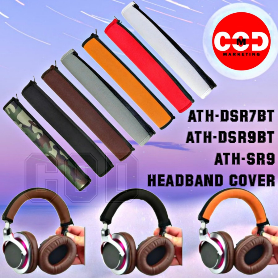 Jual Headband Cover Headphone Audio Technica ATH DSR7BT DSR9BT SR9