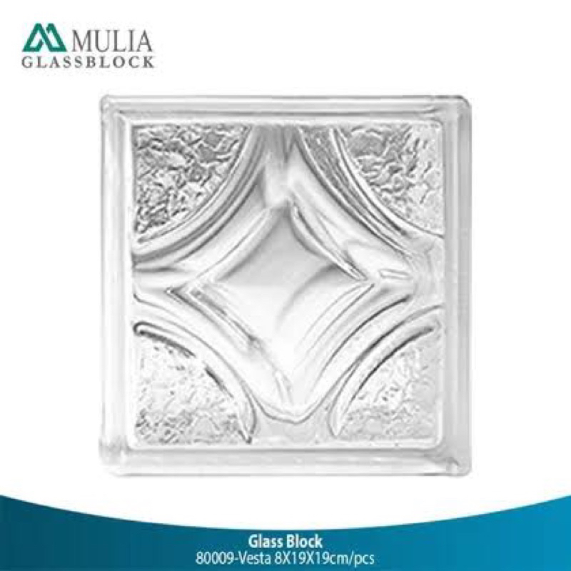Jual GLASSBLOK / GLASSBLOCK / GLASS BLOCK MULIA VESTA | Shopee Indonesia