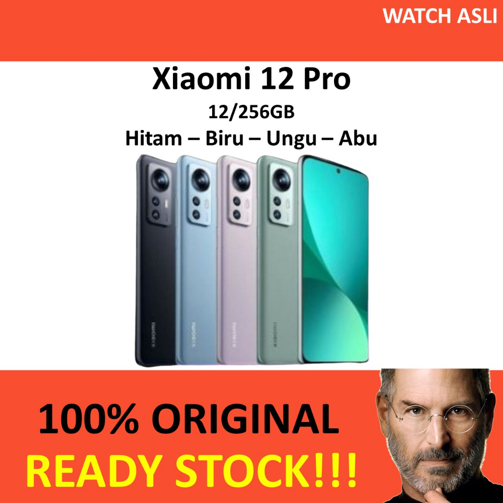 Jual Xiaomi 12 Pro 12/256 GB 12GB 256GB Garansi Resmi Indonesia ...