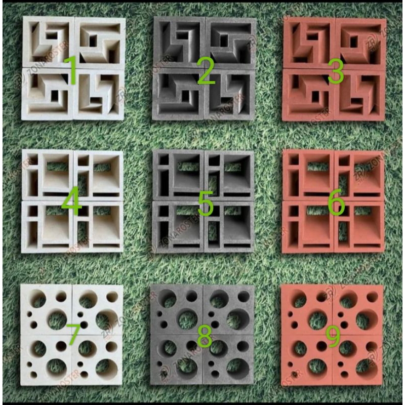 Jual Roster minimalis/ Roster beton/ roster lubang angin ventilasi ...