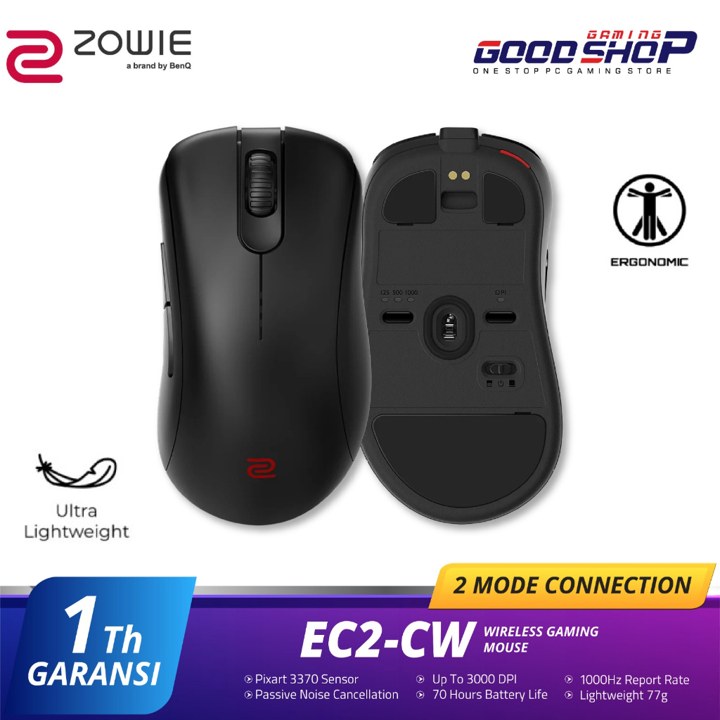 Jual ZOWIE EC2-CW Wireless Mouse - Gaming Mouse | Shopee Indonesia