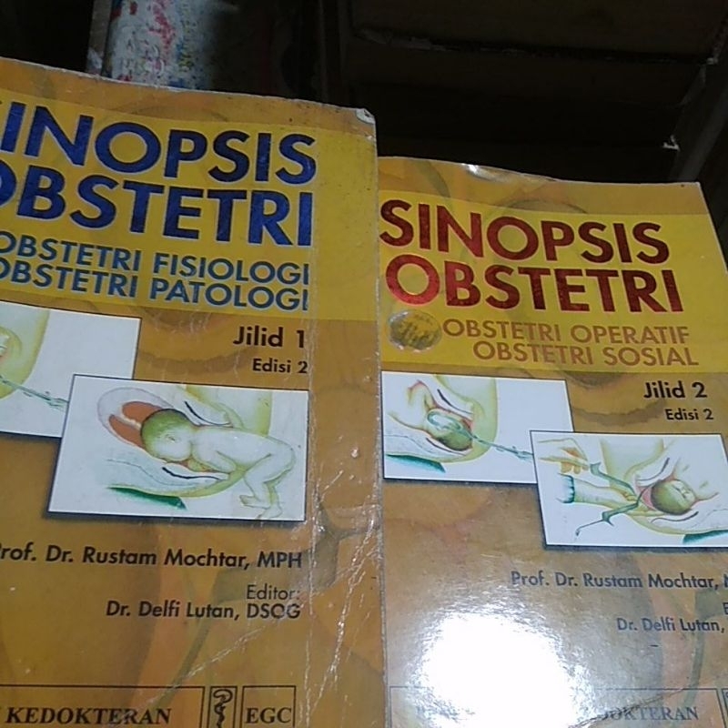 Jual Sinopsis Obstetri Jilid 1and2 Original Second Shopee Indonesia