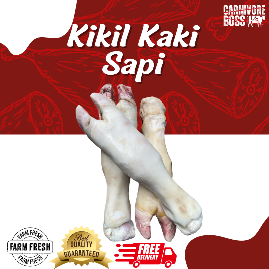 Jual Kaki Sapi Lepas Tulang Rebus Super Fresh 1 Kg Kaki Sapi Segar