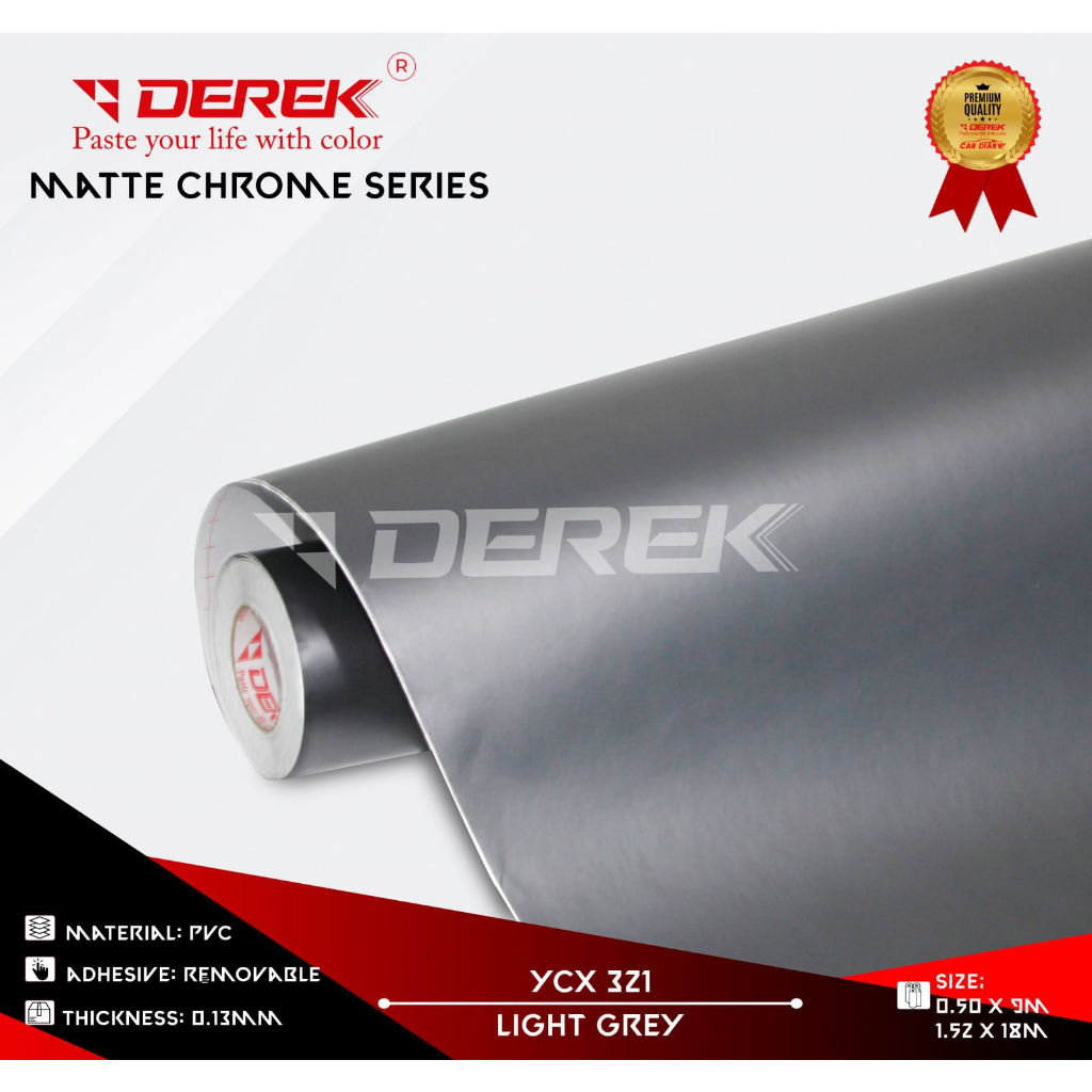 Jual Sticker Derek Metalic Matt 152cm ( Meteran ) | Shopee Indonesia