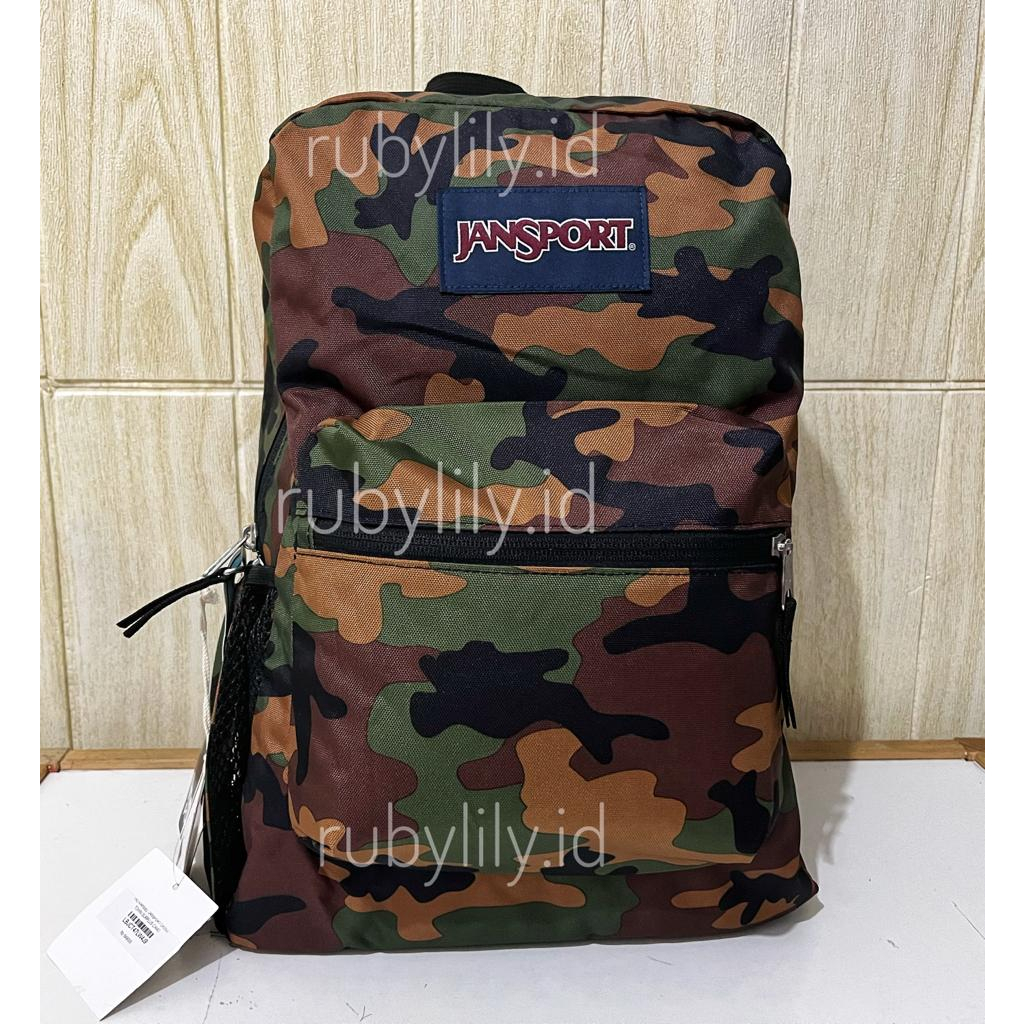 Jual (ORIGINAL) Tas Jansport Crosstown Surplus camo Shopee Indonesia