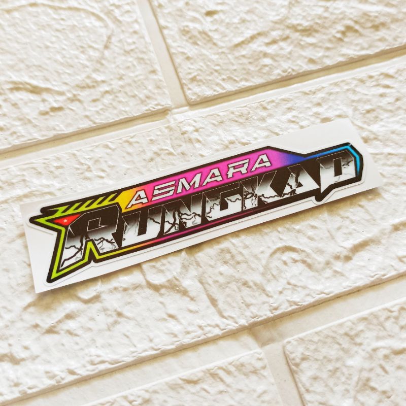 Jual STIKER VIRAL ASMARA RUNGKAD | Shopee Indonesia