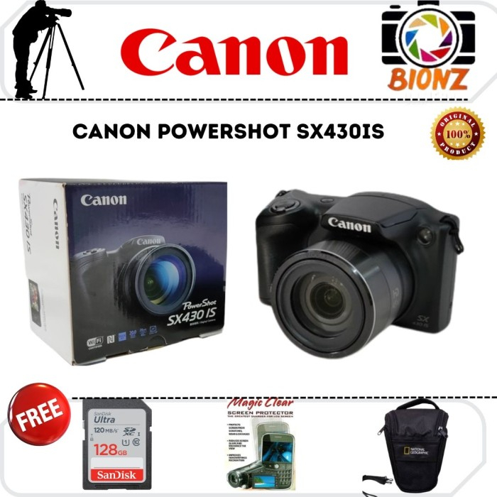 Canon Camera Sx430is 45x Optical Zoom Powershot Sx430 Is Specs