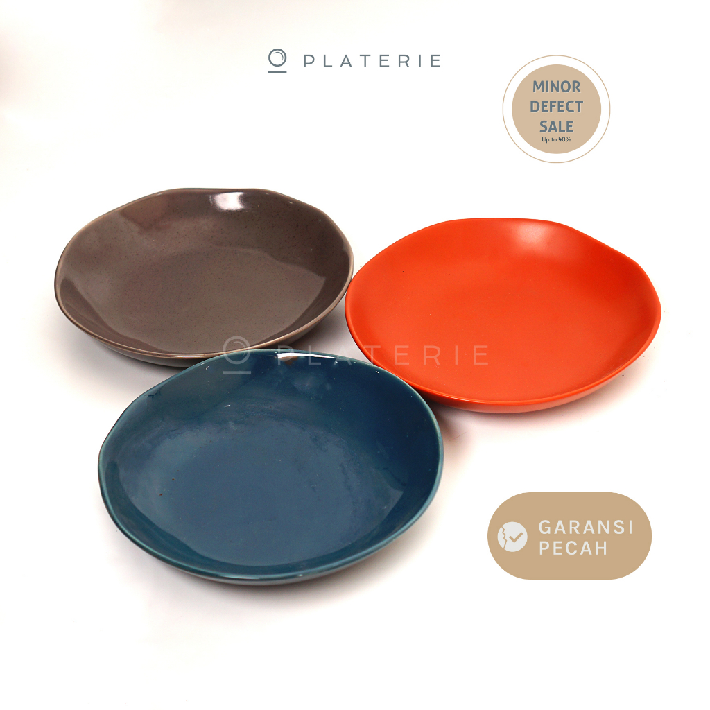 Jual Defect Saleby Platerie Piring Keramik Pasta Bowl Inch Cm Fcs Series Irregular