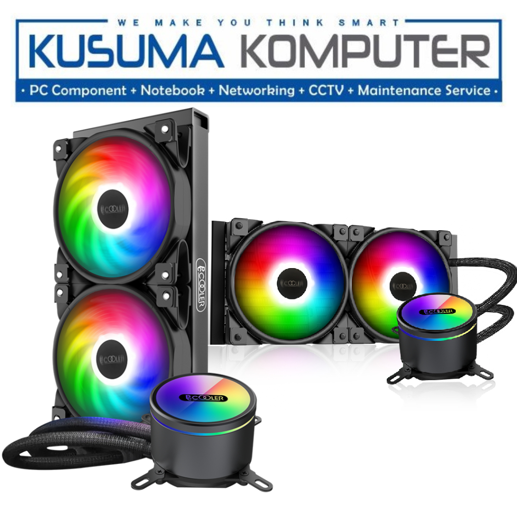 Jual PCCOOLER GI-CX240 ARGB Liquid CPU Cooler PC Cooler G1 CX240 ...