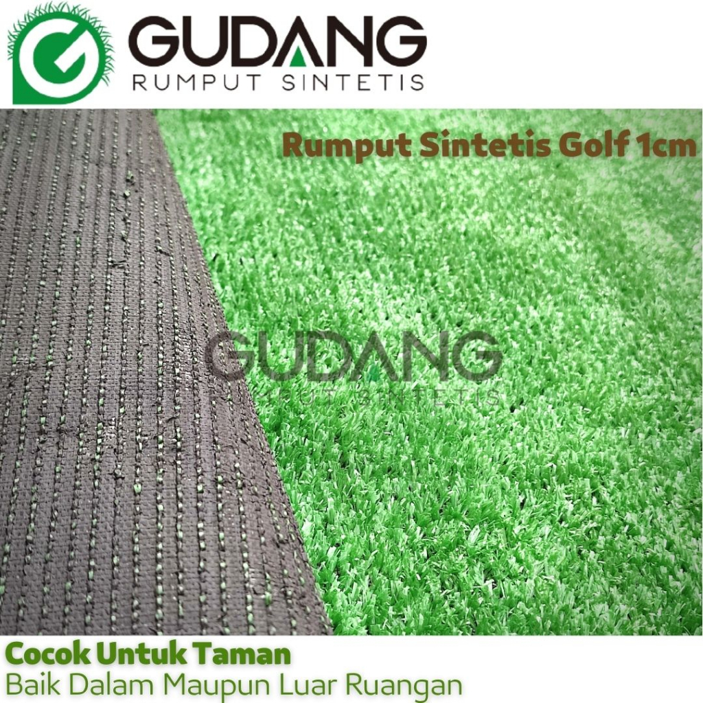 Jual rumput sintetis golf 1 CM rumput palsu, 1Meter X 1Meter rumput ...