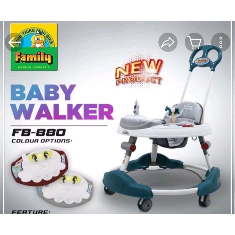 Baby walker shop shopee