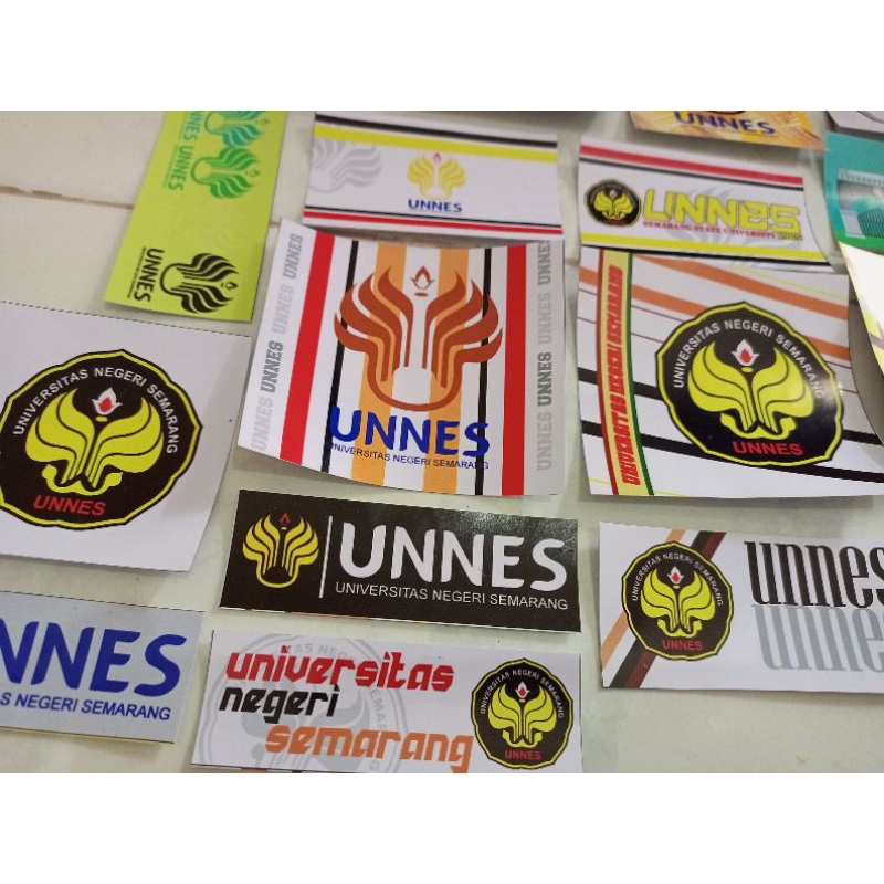 Jual Aksesoris UNNES Stiker Pack Universitas Negeri Semarang Limited ...