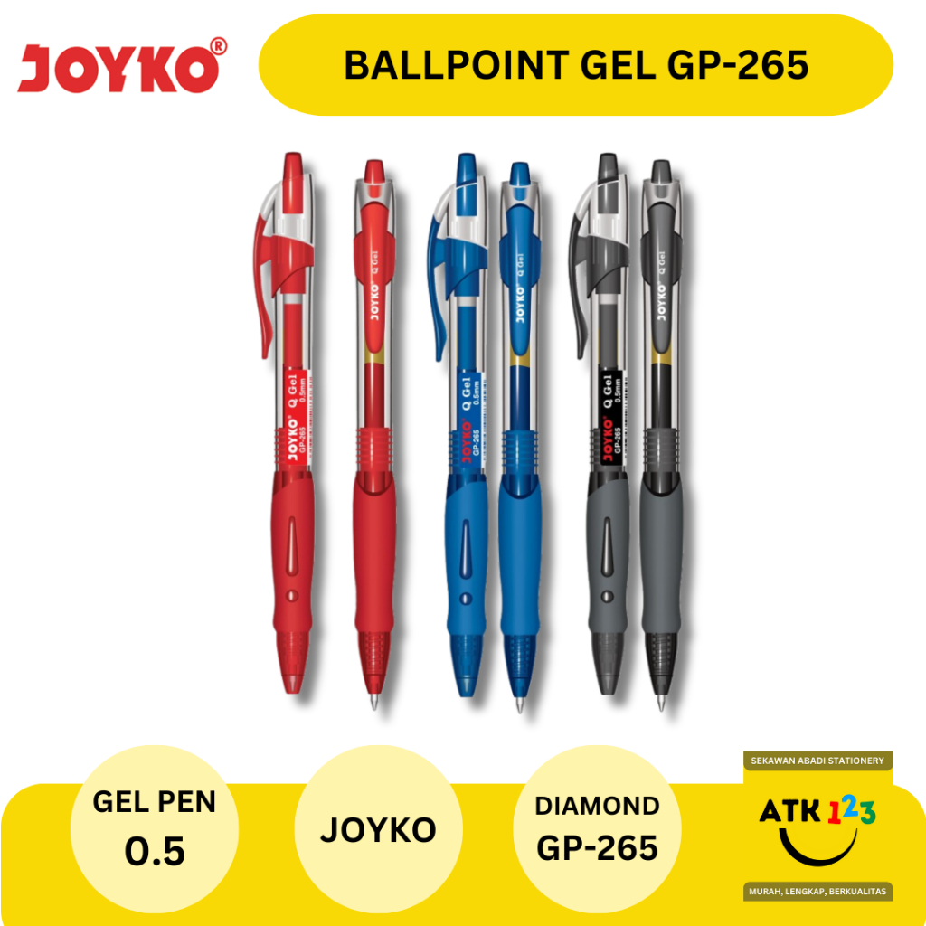 Jual Pulpen Joyko Gp Ballpoint Bolpen Pulpen Pen Joyko Q Gel Gp