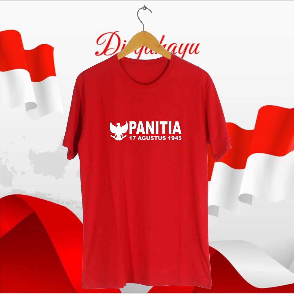 Jual Panitia Pakain Pria Kaos Murah Kaos Distro Baju Kemerdekaan Republik Indonesia 17 Agustus 4732