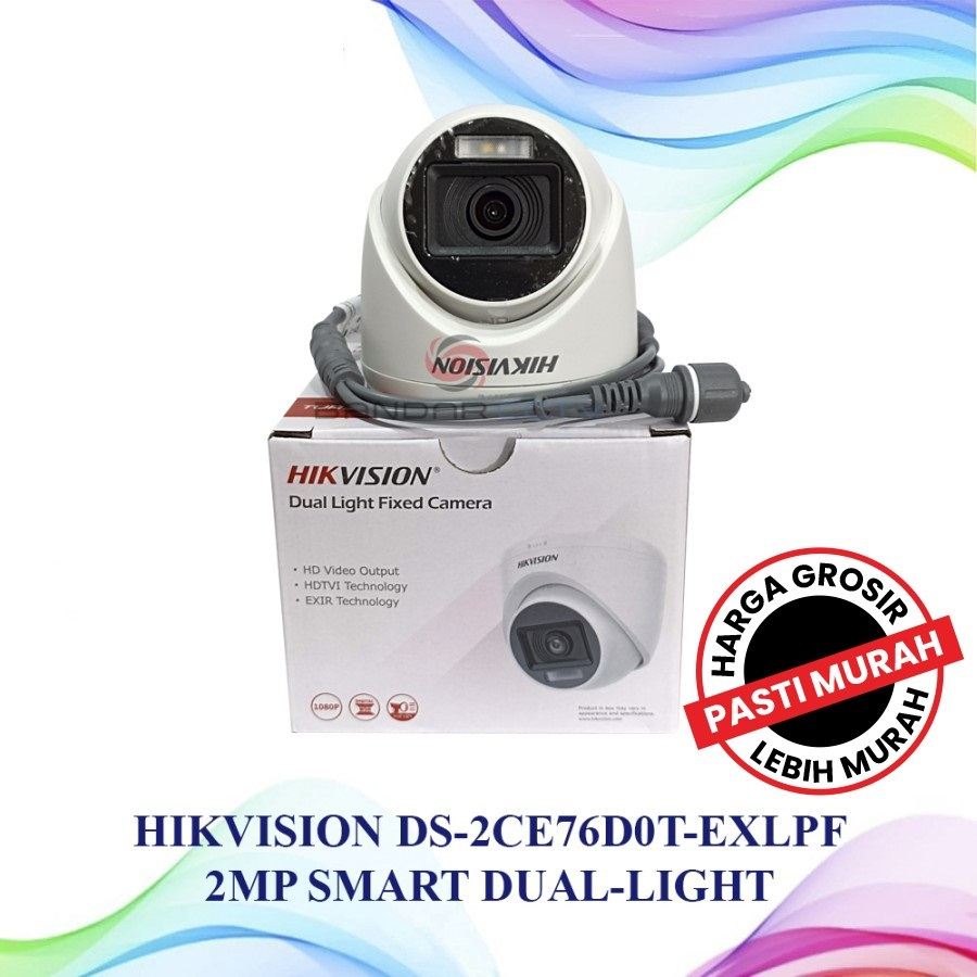 Jual Kamera Cctv Hikvision Indoor 2mp 1080p Ds 2ce76dot Exlpf Dual