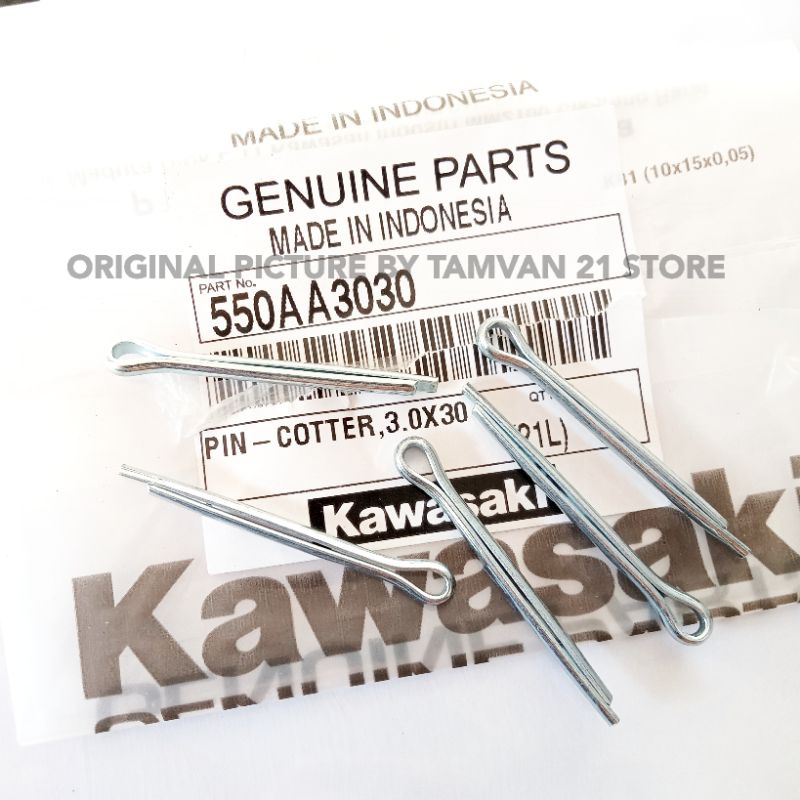 Jual 1 BUAH KLIP PIN COTTER AS RODA NINJA RR R SS ORIGINAL | Shopee ...