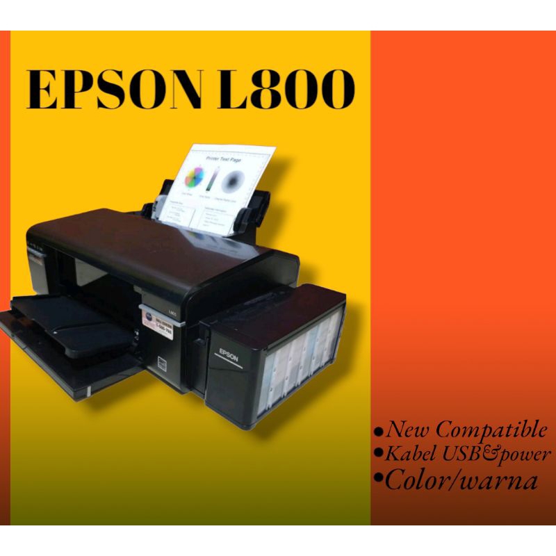 Jual Printer Epson L800 L 800 Print Kartu Nama Dll Shopee Indonesia 2900