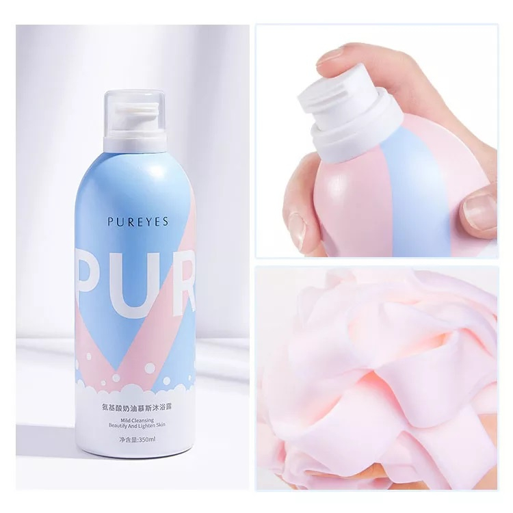 Jual LAGI VIRAL !!! MOUSSE SHOWER FOAM/ SABUN PEMUTIH VIRAL/ PUREYES ...