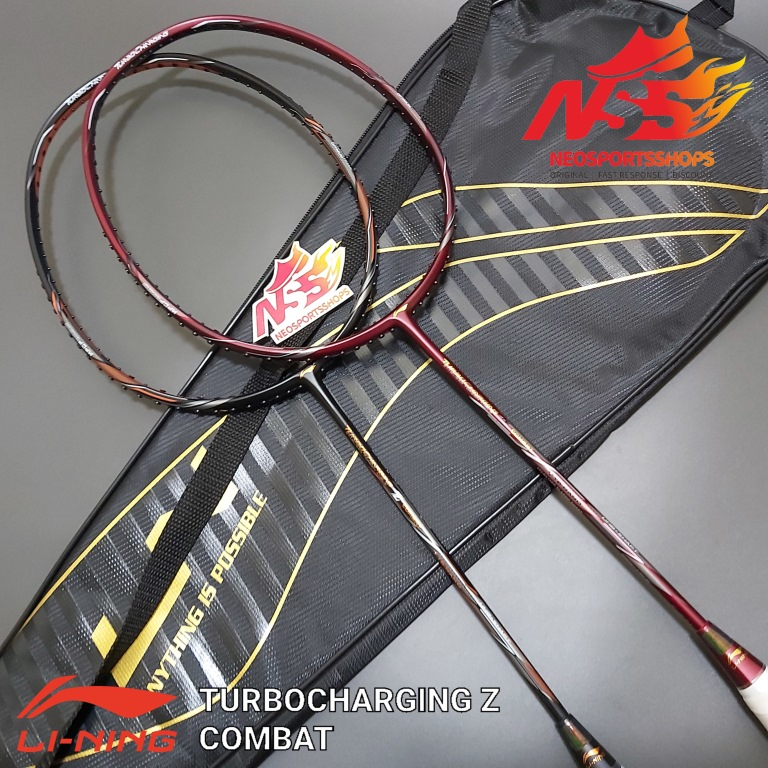 Jual Raket Badminton Lining Turbo Charging / Turbocharging Z Combat ...