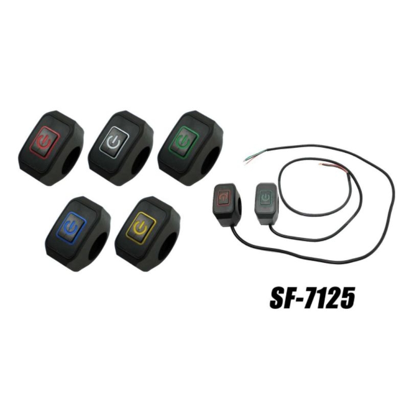 Jual saklar on off light switch stang menyala tombol power stang ...