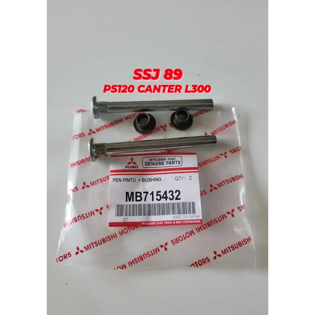 Jual PEN ENGSEL PINTU PS120 L300 CANTER HARGA 2SET + BUSHING PINTU ...