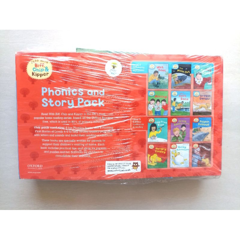 Jual Oxford Read with Biff Chip & Kipper - Phonics and Story Pack (12 ...