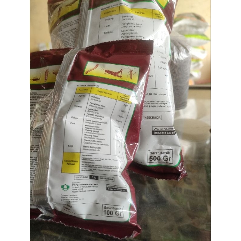 Jual OBAT SEMUT MIPCINTA 50WP 100GR INSEKTISIDA SEVIN SIPIN MIPCIN ...