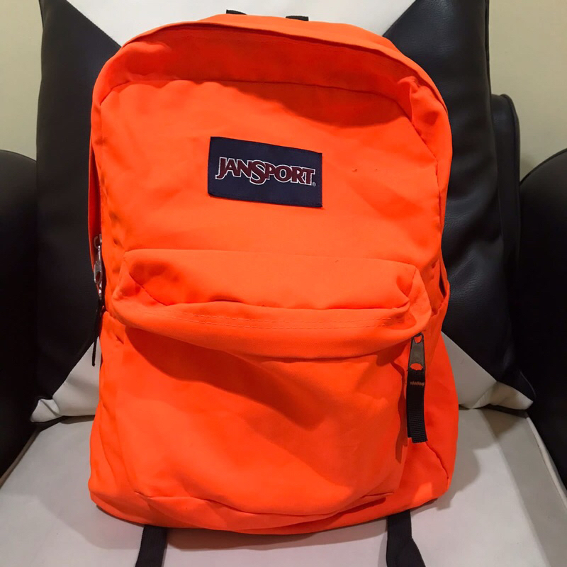 Jual Jansport Light Orange Bacpack (Orderan Ibong) Shopee Indonesia