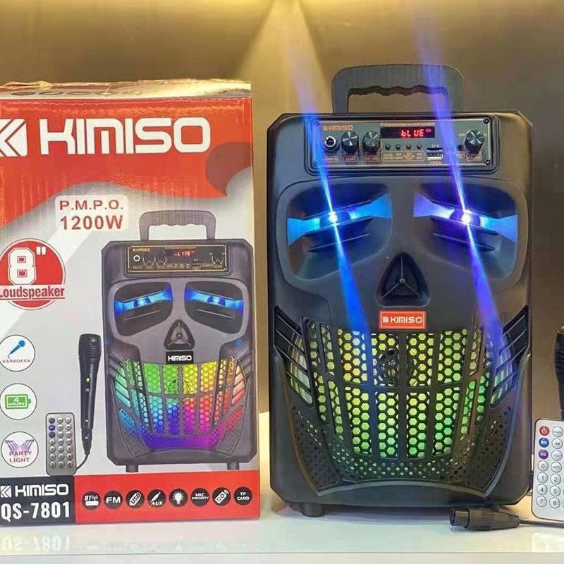 Jual Speaker Bluetooth Karaoke Kimiso Free Mic Inch Shopee Indonesia