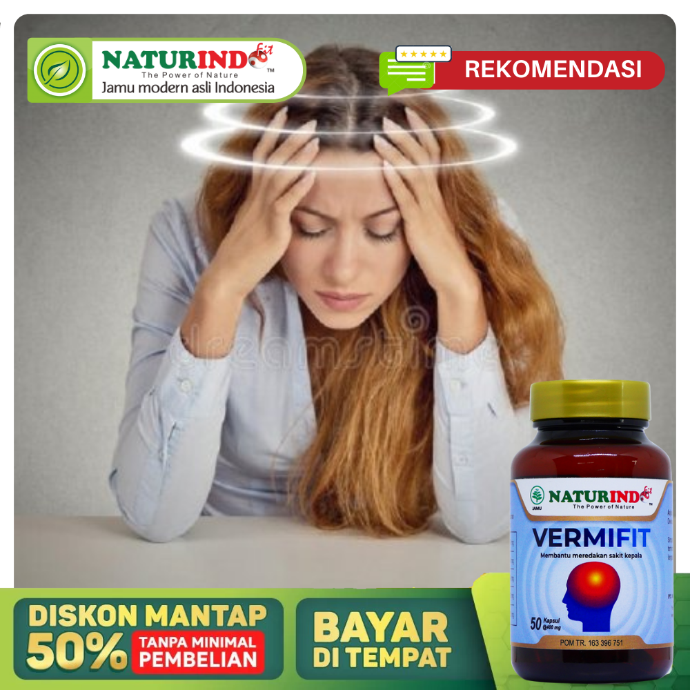 Jual Obat Herbal Sakit Kepala Menahun Penyakit Vertigo Migren Mengobati