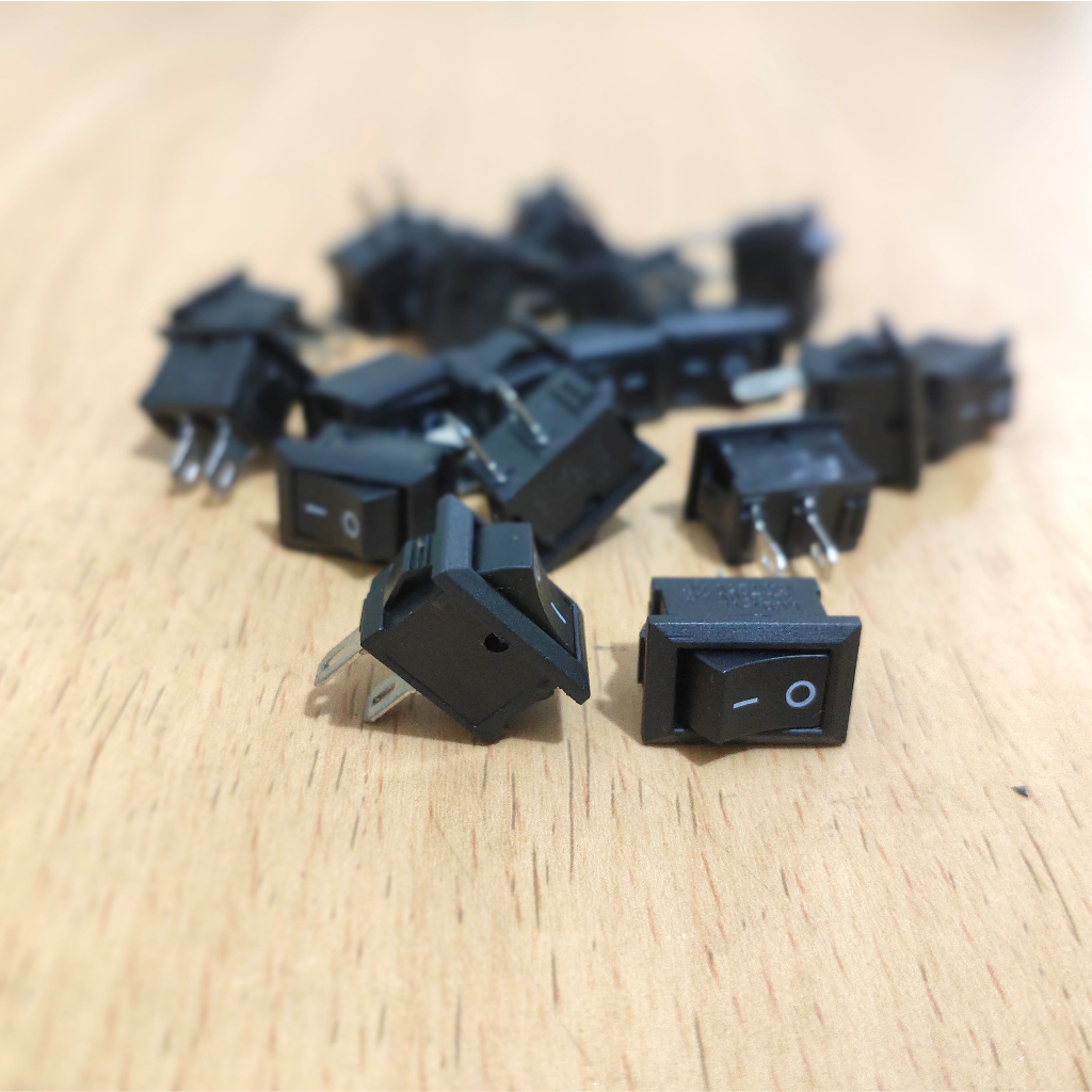 Jual Saklar Mini On Off 2 pin / Saklar On Off Kecil ukuran 15*10mm ...