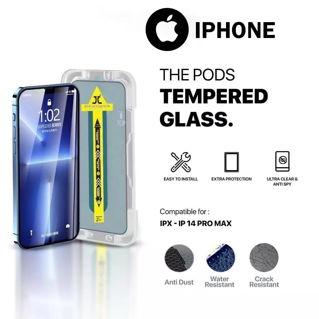 Jual Tg Easy Tempered Glass Superfit Iphone X Xs Xr Xs Max Pro