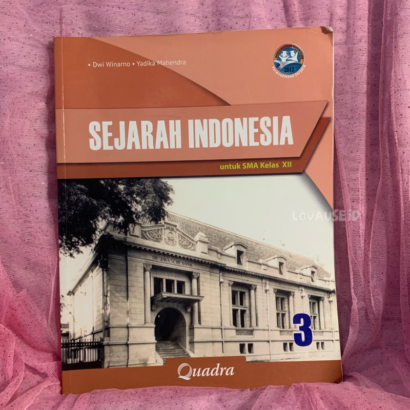 Jual Buku Sejarah Indonesia Sma Kelas Xii 3 12 Quadra Shopee Indonesia