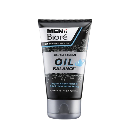 Jual Men's Biore Non Scrub Sabun Muka Pria Untuk Kulit Berminyak Oil