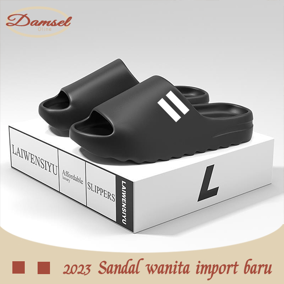 Jual Sandal Slop Pria Kekinian Terbaru Original Sandal Selop Karet Pria Rumah Outdoor Murah