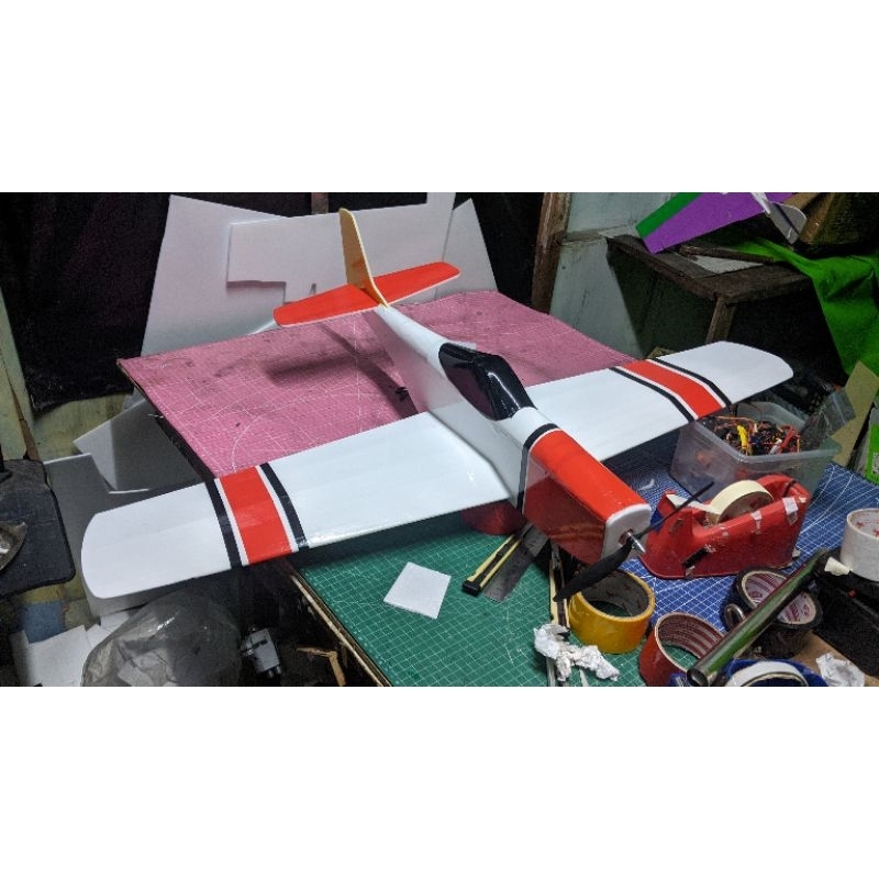 Jual kit rc pesawat ft mustang (baca deskripsi) | Shopee Indonesia