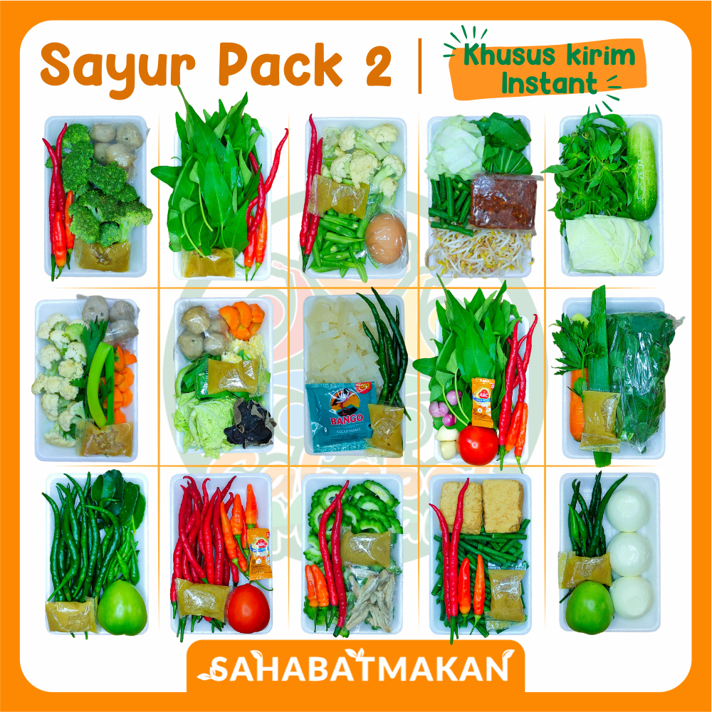 Jual [khusus Instant] Sayur Pack Prep Instant Murah Dan Praktis 2