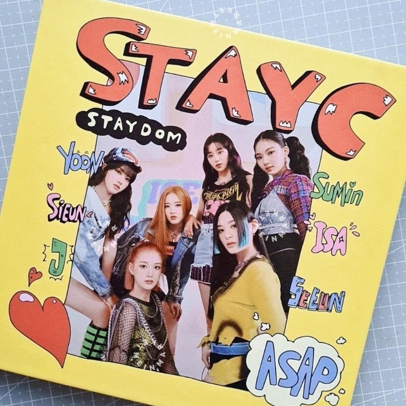 Jual (Ready Stock) Official Album Only StayC ASAP StayDom Stay Dom Kpop ...