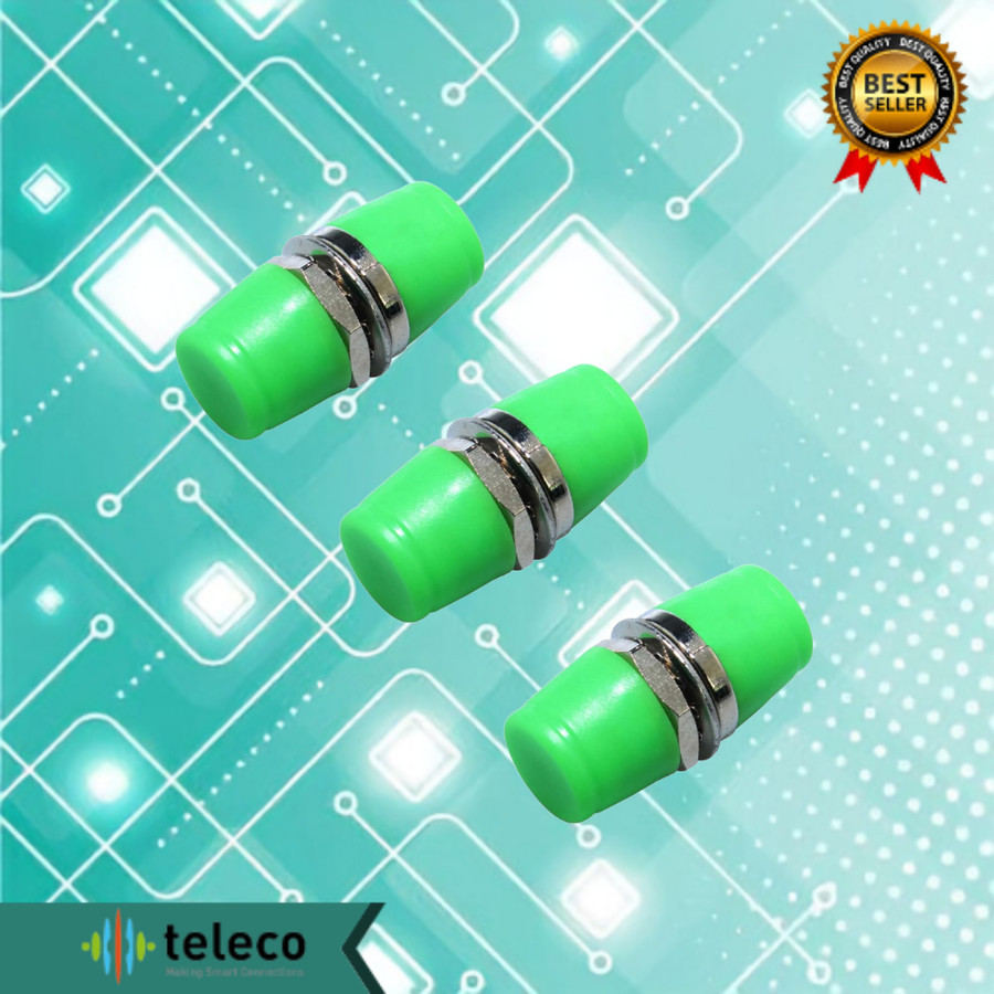 Jual FC-APC FLANGE SINGLEMODE FIBER OPTIC FC COUPLER | Shopee Indonesia