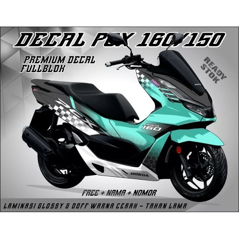 Jual Sticker Decal Honda Pcx Fullbody Premium Dekal Striping Pcx Variasi Custom Bike