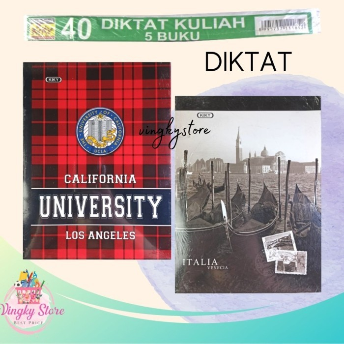 Jual Buku Tulis Diktat Kiky 5pc Campus Shopee Indonesia