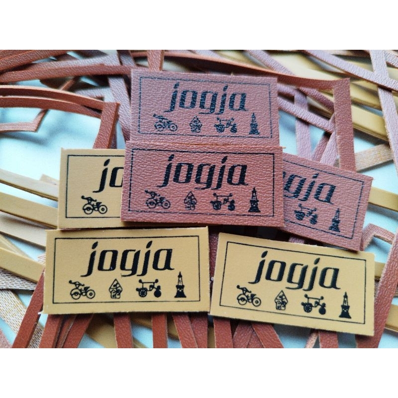 Jual label kulit sintetis label tas label jaket label jeans label koko ...