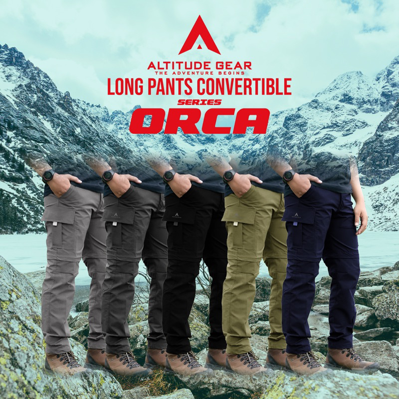 Jual Celana Gunung Cargo Altitude Gear Orca Celana Sambung Cargo Gunung ...